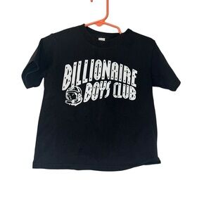 Billionaire Boys Club Black short sleeve Tee for Kids 3T astronaut logo